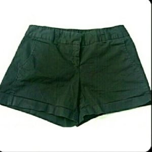 Stretchy Black Cotton Blend Daisy Fuentes Shorts